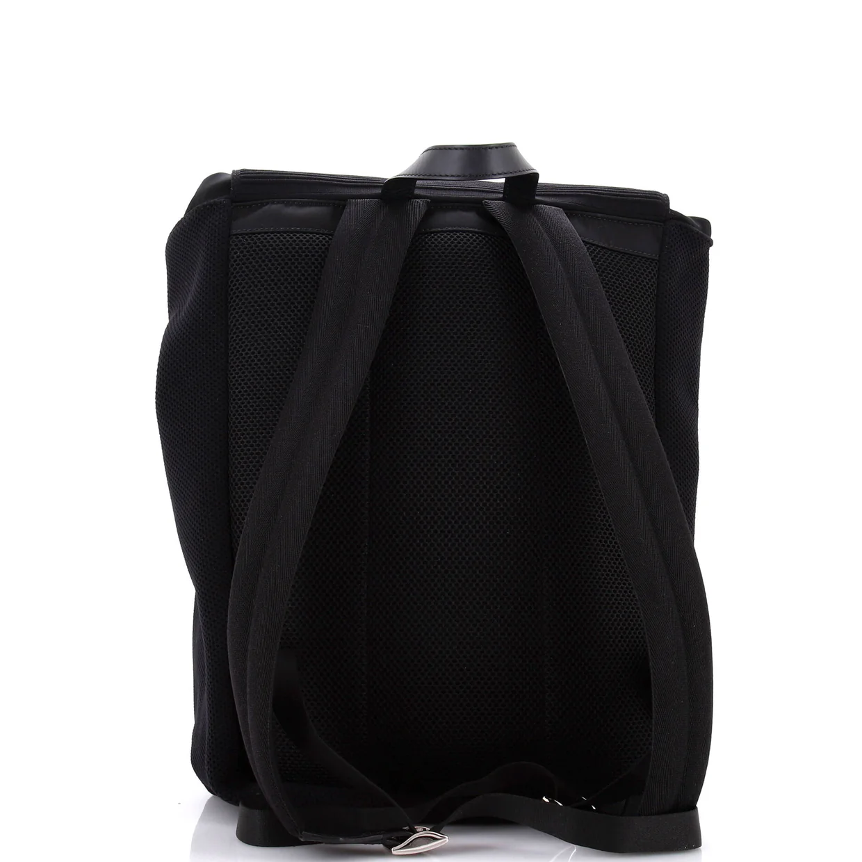 Fendiness Backpack Zucca Jacquard and Mesh Medium - Deep Luxury