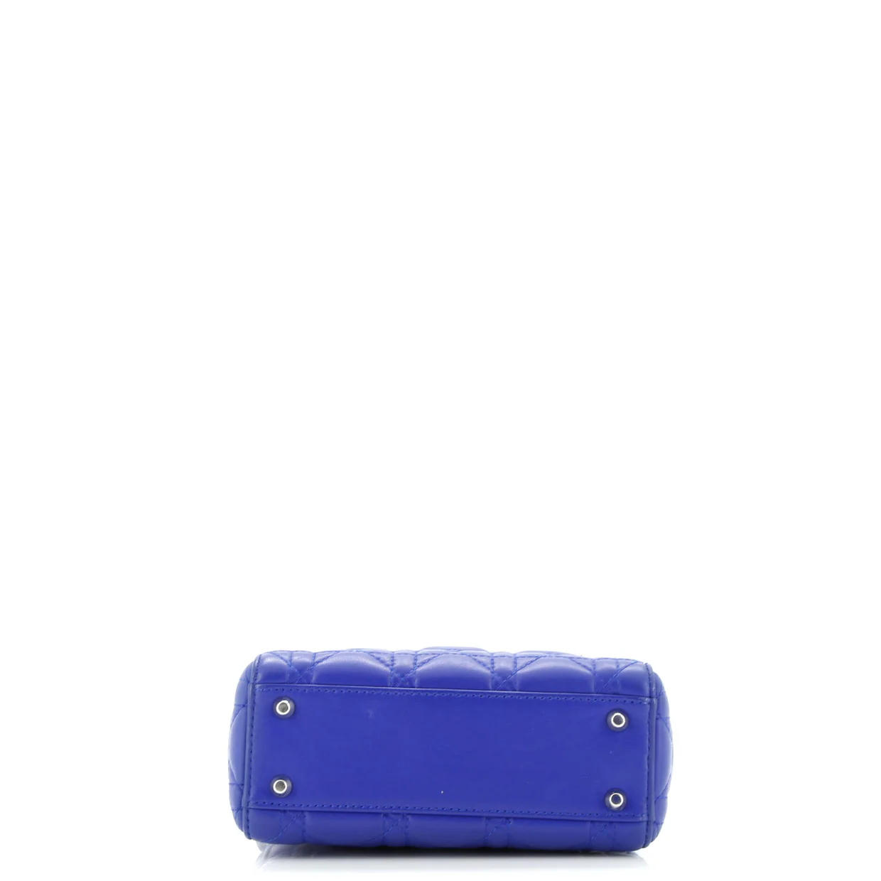 Lady Dior Chain Bag Cannage Quilt Lambskin Mini - Deep Luxury