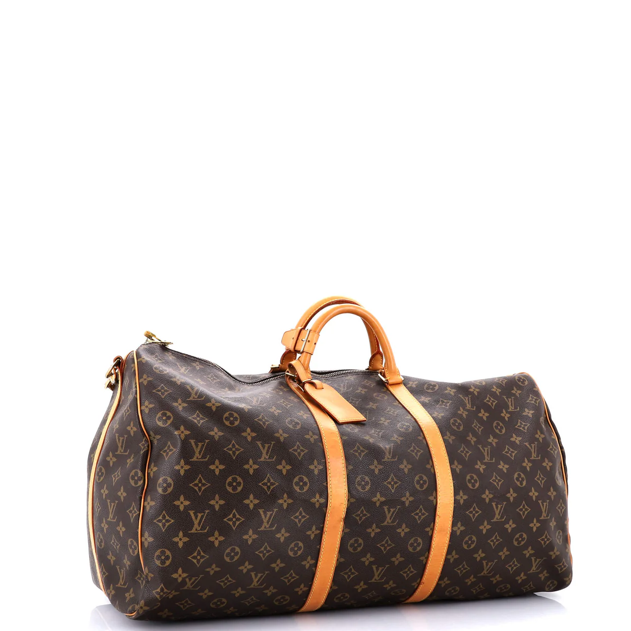Keepall Bandouliere Bag Monogram Canvas 60 - Deep Luxury