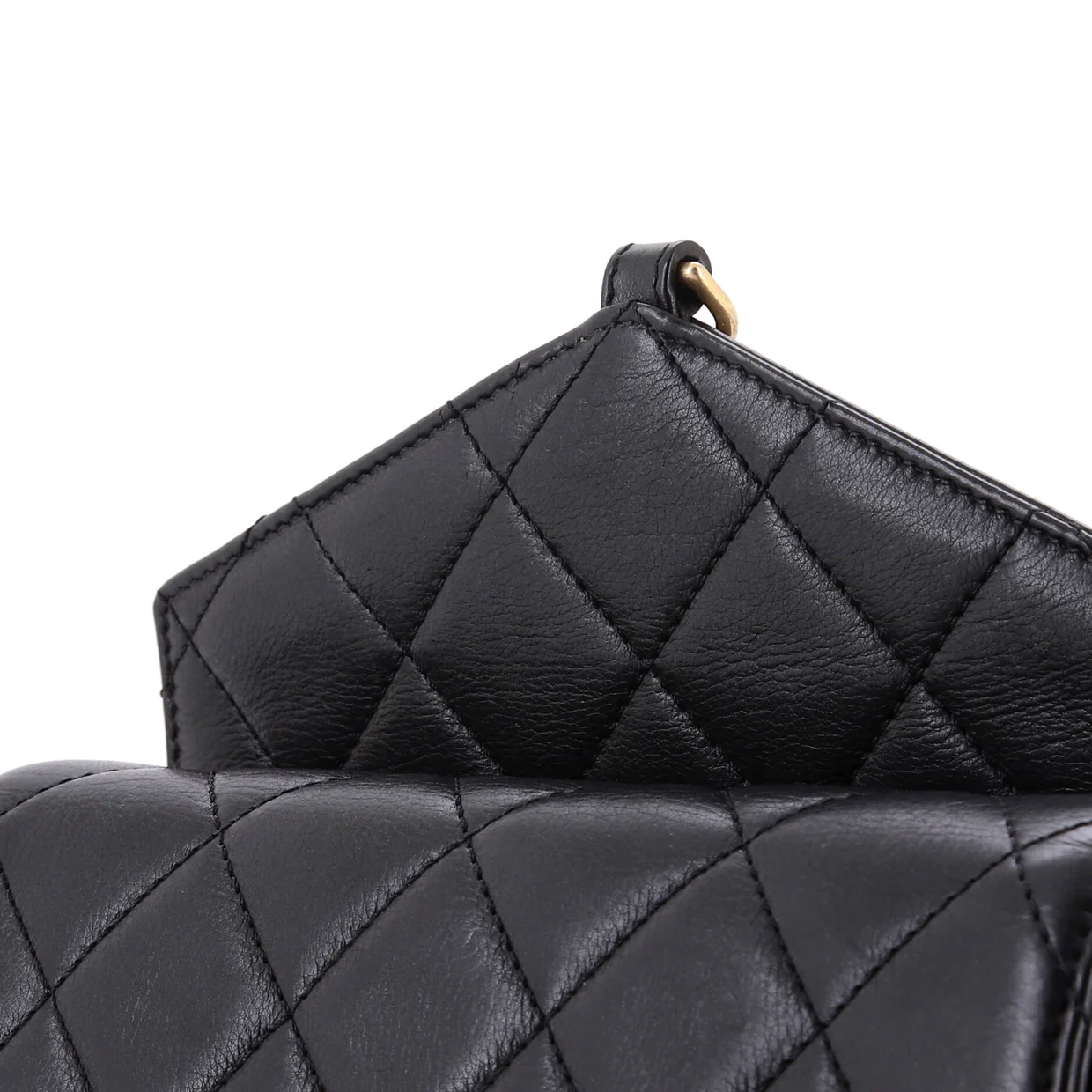 Carry With Chic Chain Flap Waist Bag Quilted Calfskin - Deep Luxury
