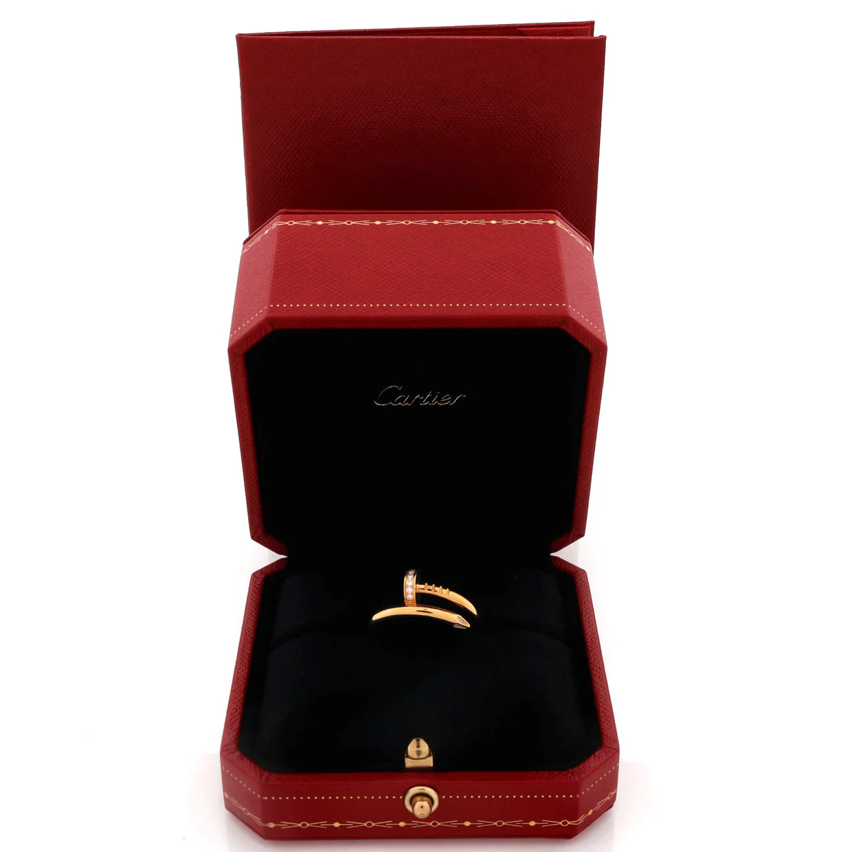 Juste un Clou Ring 18K Yellow Gold and Diamonds - Deep Luxury