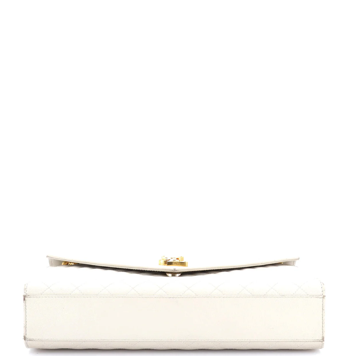 Classic Monogram Envelope Satchel Mixed Matelasse Leather Large - Deep Luxury