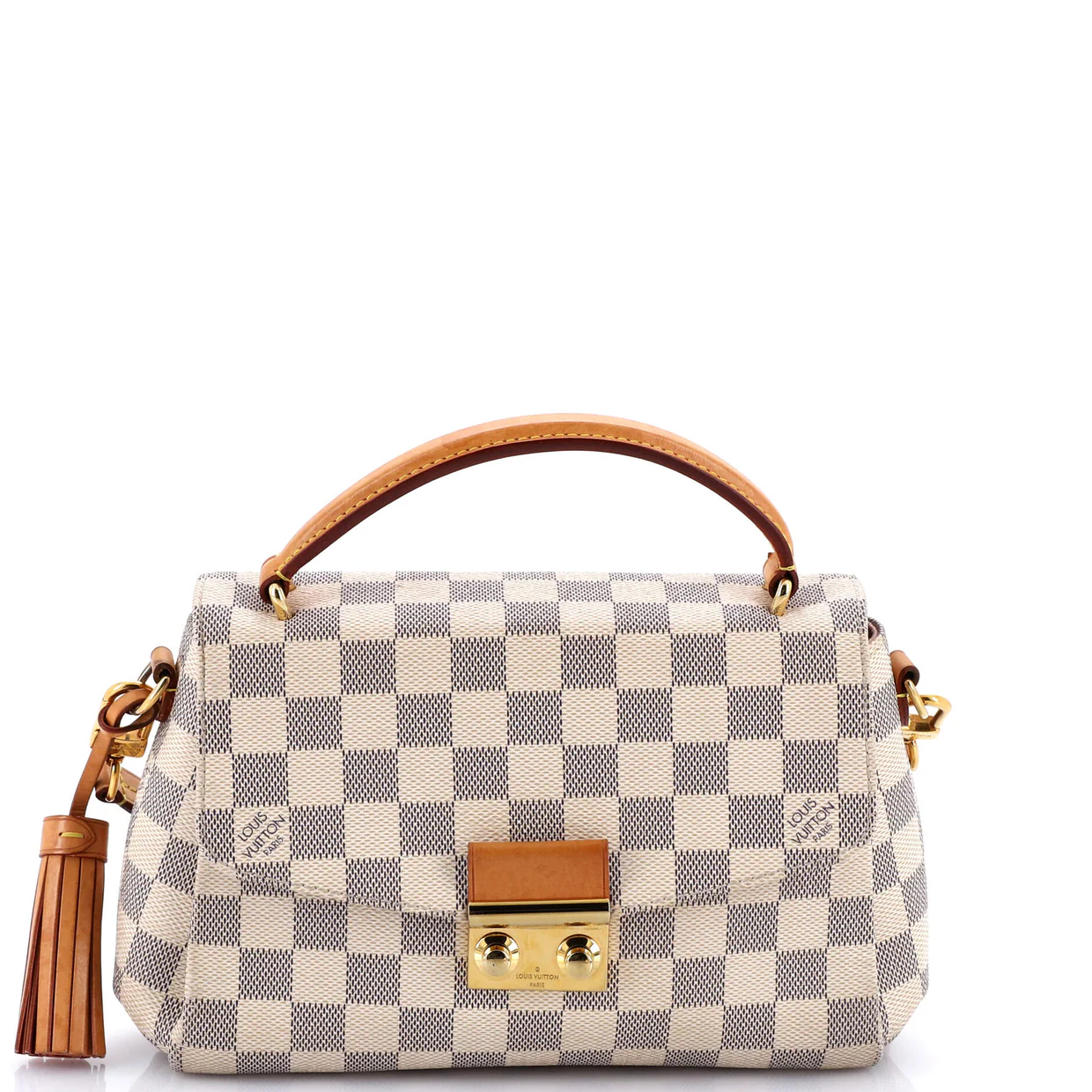 Croisette Handbag Damier - Deep Luxury