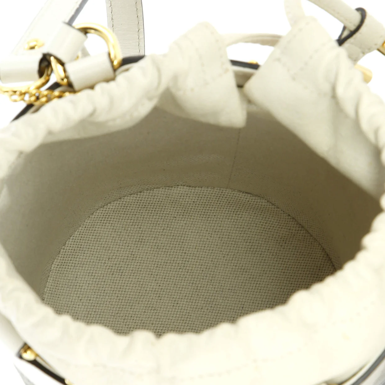 Horsebit 1955 Bucket Bag GG Coated Canvas with Leather Small - Deep Luxury