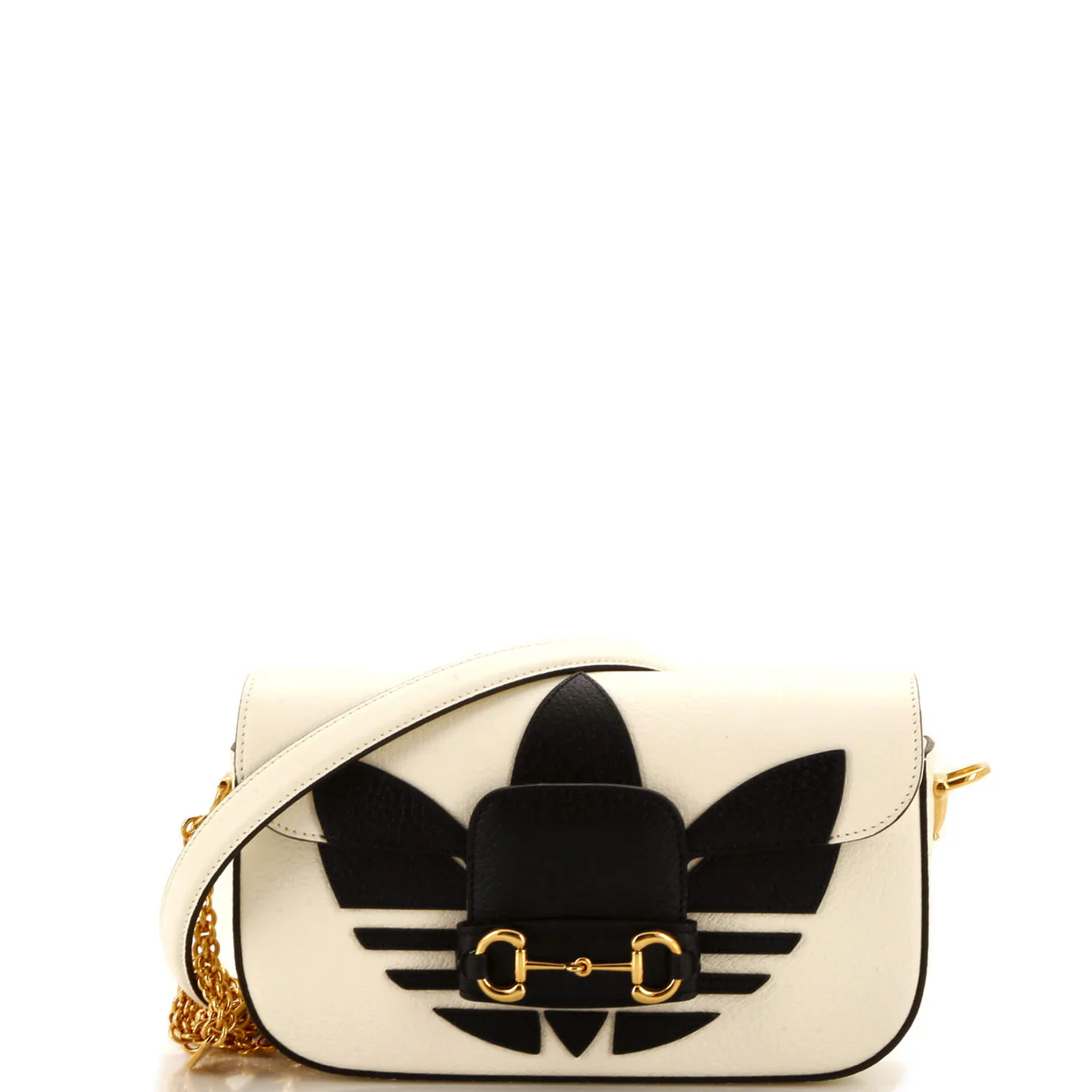 x Adidas Horsebit 1955 Shoulder Bag Leather East West - Deep Luxury