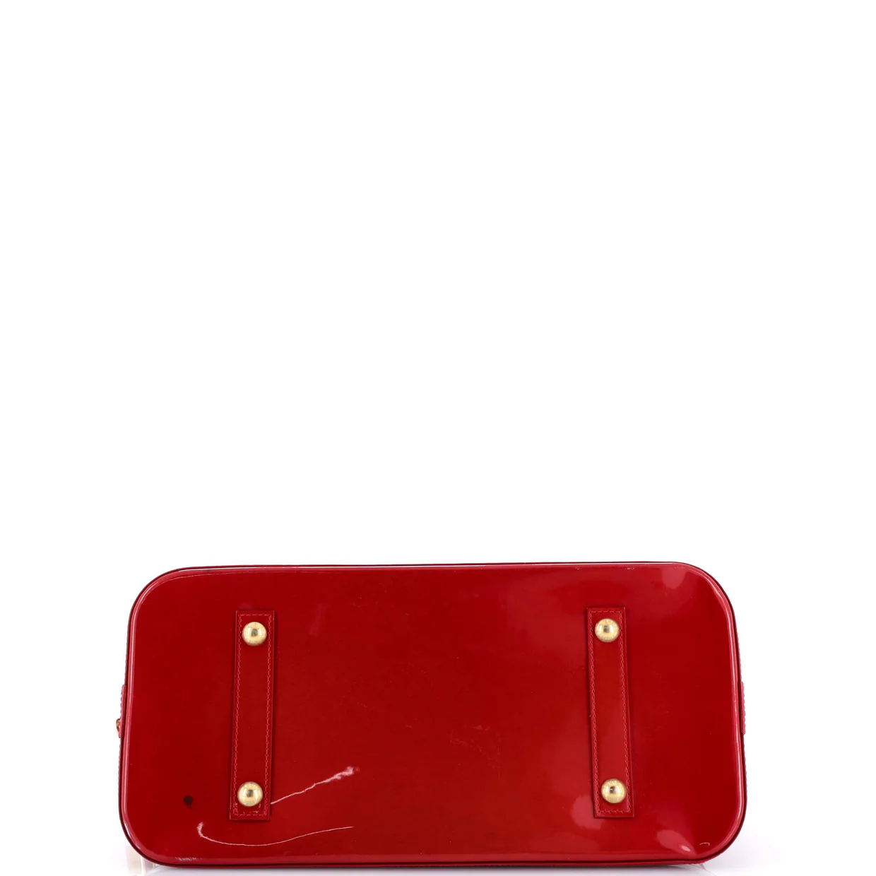 Alma Handbag Monogram Vernis GM - Deep Luxury