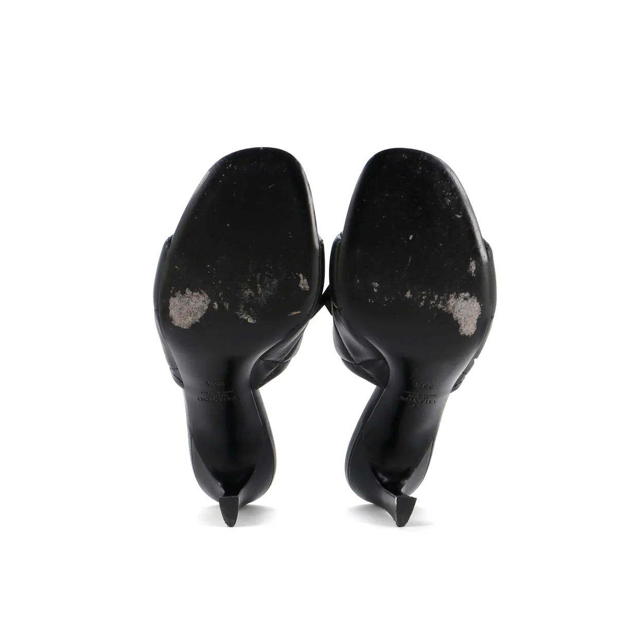 Women's Roman Stud Mules Leather - Deep Luxury