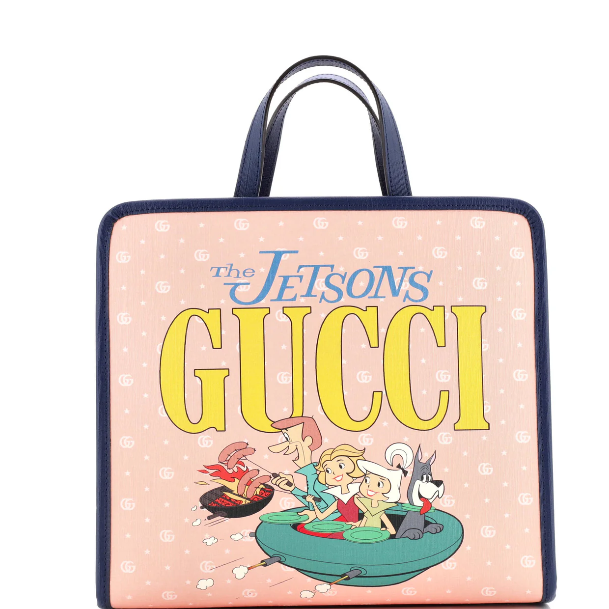 Children's Tote Printed Coated Canvas Medium - Deep Luxury