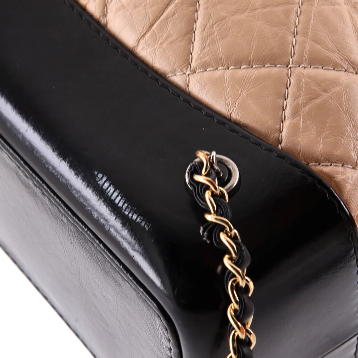 Gabrielle Backpack Quilted Aged Calfskin Small - Deep Luxury