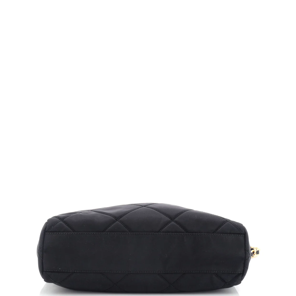 Re-Edition 1995 Chain Tote Quilted Re-Nylon Small - Deep Luxury