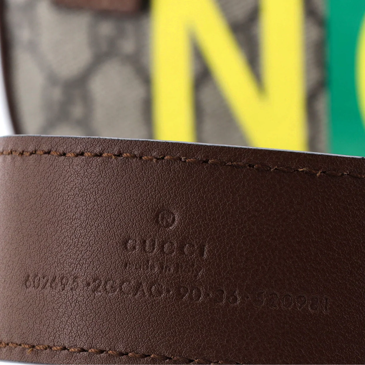 Fake/Not Zip Belt Bag Printed GG Coated Canvas - Deep Luxury