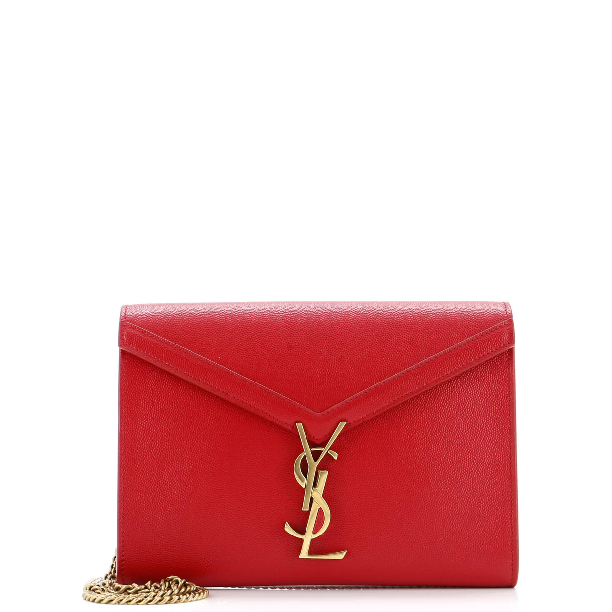 Cassandra Chain Wallet Leather - Deep Luxury