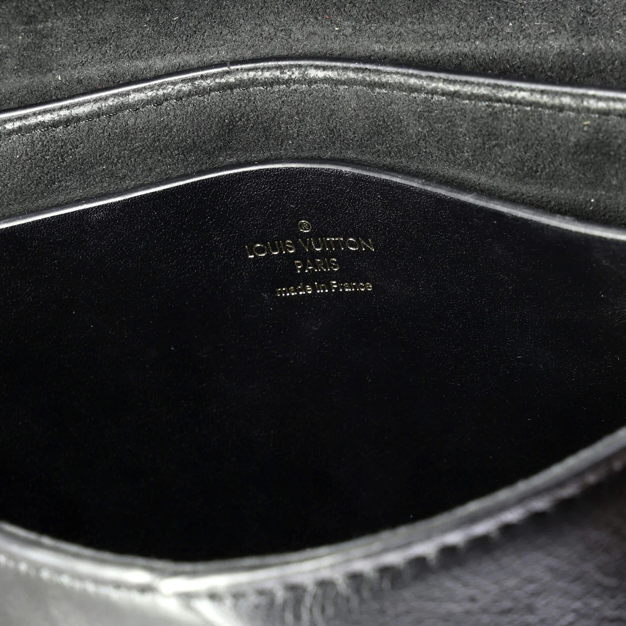 Love Note Chain Clutch Leather - Deep Luxury