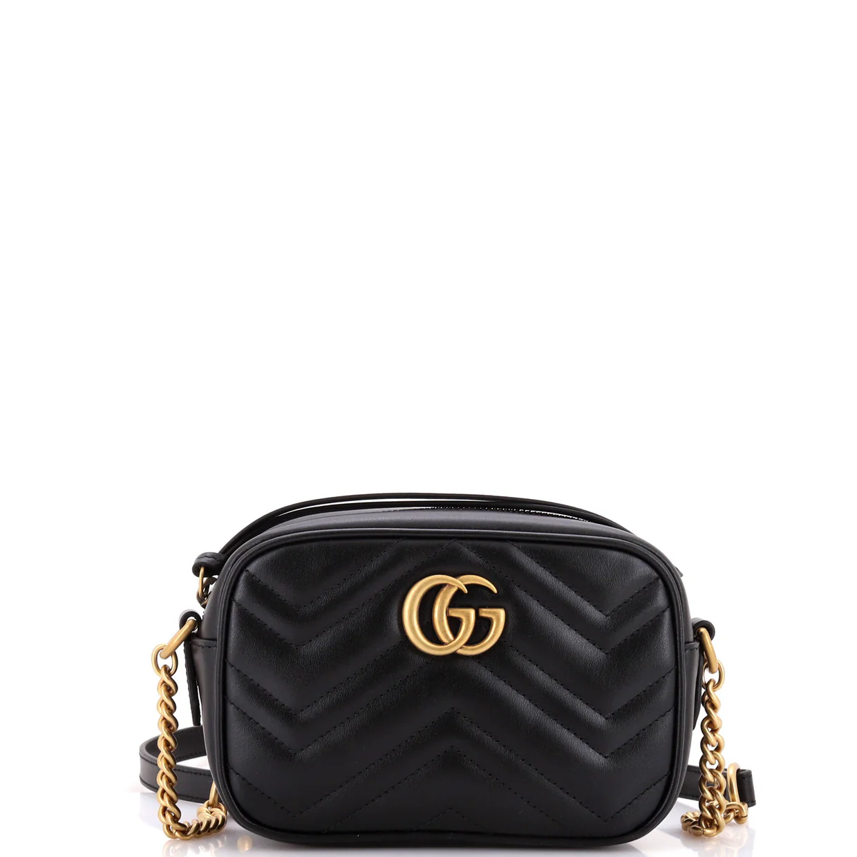GG Marmont Shoulder Bag Matelasse Leather Mini - Deep Luxury