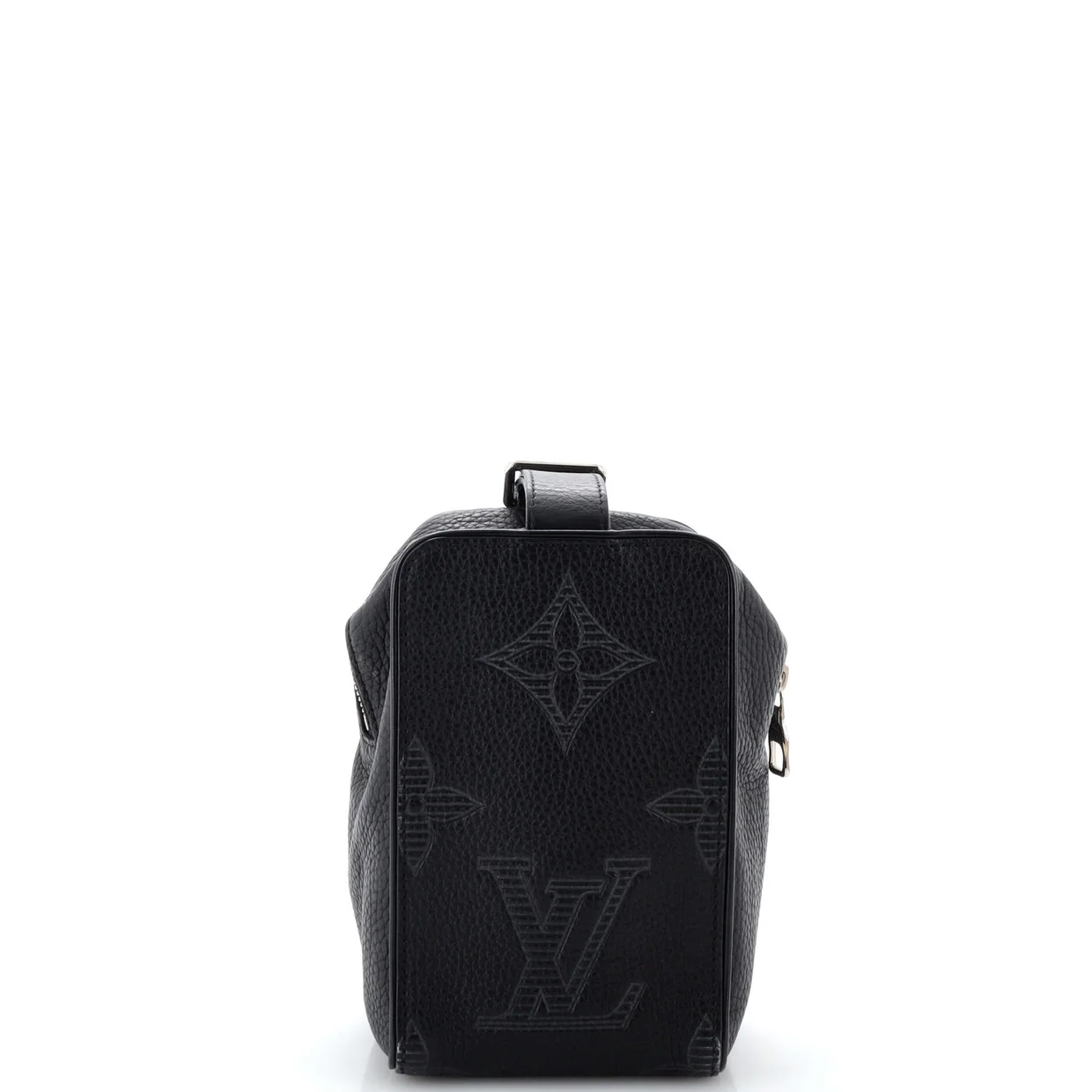 Wash Pouch Monogram Shadow Giant Taurillon Leather - Deep Luxury