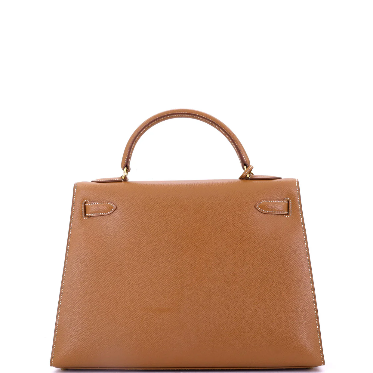 Kelly Handbag Gold Courchevel with Gold Hardware 32 - Deep Luxury