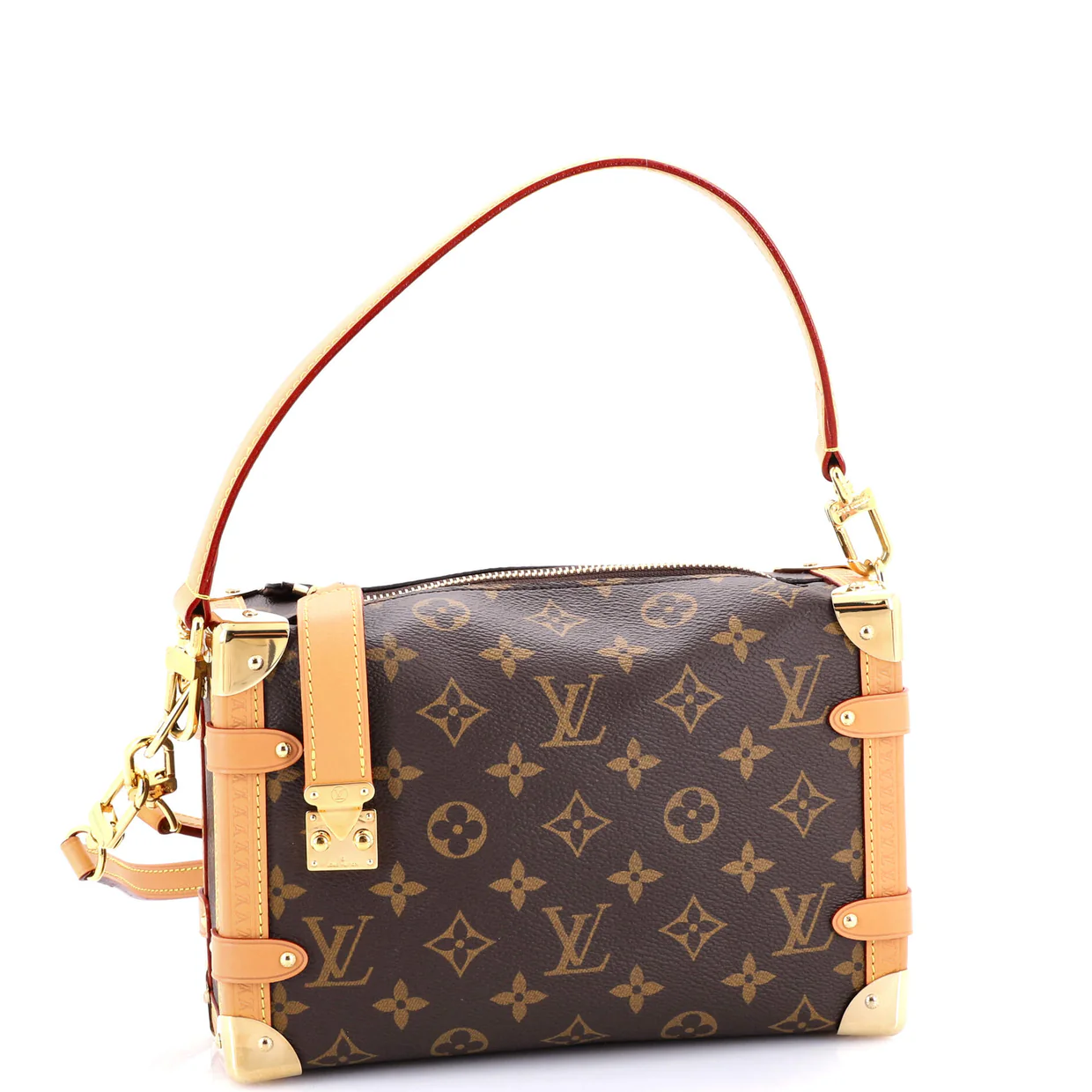 Side Trunk Handbag Monogram Canvas MM - Deep Luxury