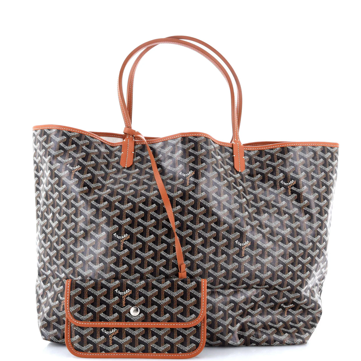 Saint Louis Tote Printed Coated Canvas GM - Deep Luxury