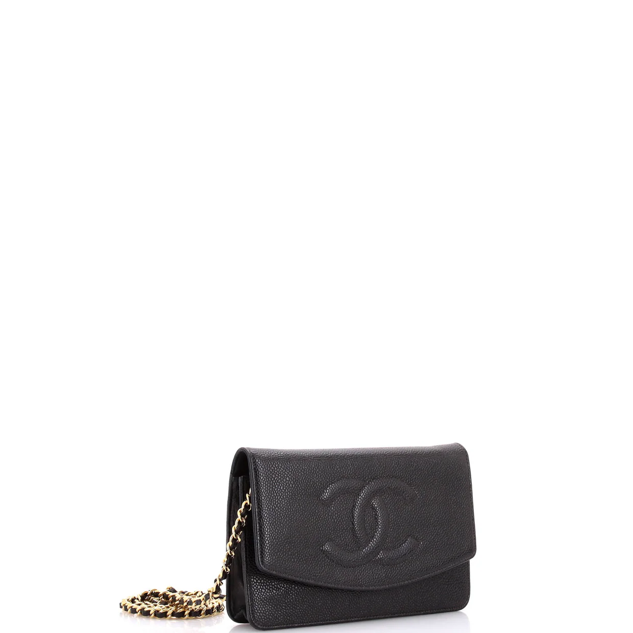 Vintage Timeless Wallet on Chain Caviar - Deep Luxury