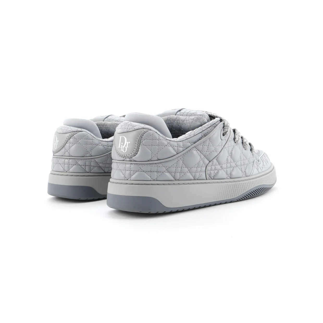 Men's B9S Skater Sneakers Cannage Quilt Leather - Deep Luxury