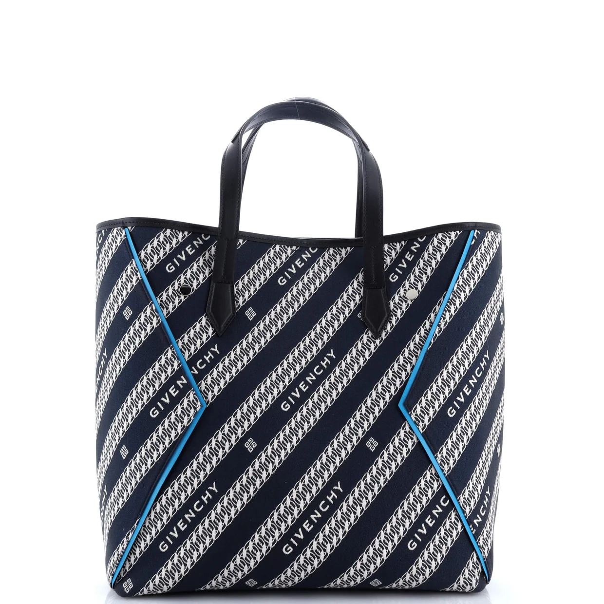 Bond Shopper Tote Logo Jacquard Canvas Medium - Deep Luxury