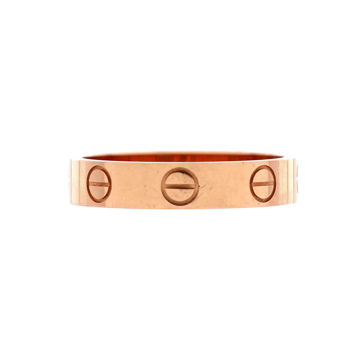 Love Wedding Band Ring 18K Rose Gold - Deep Luxury