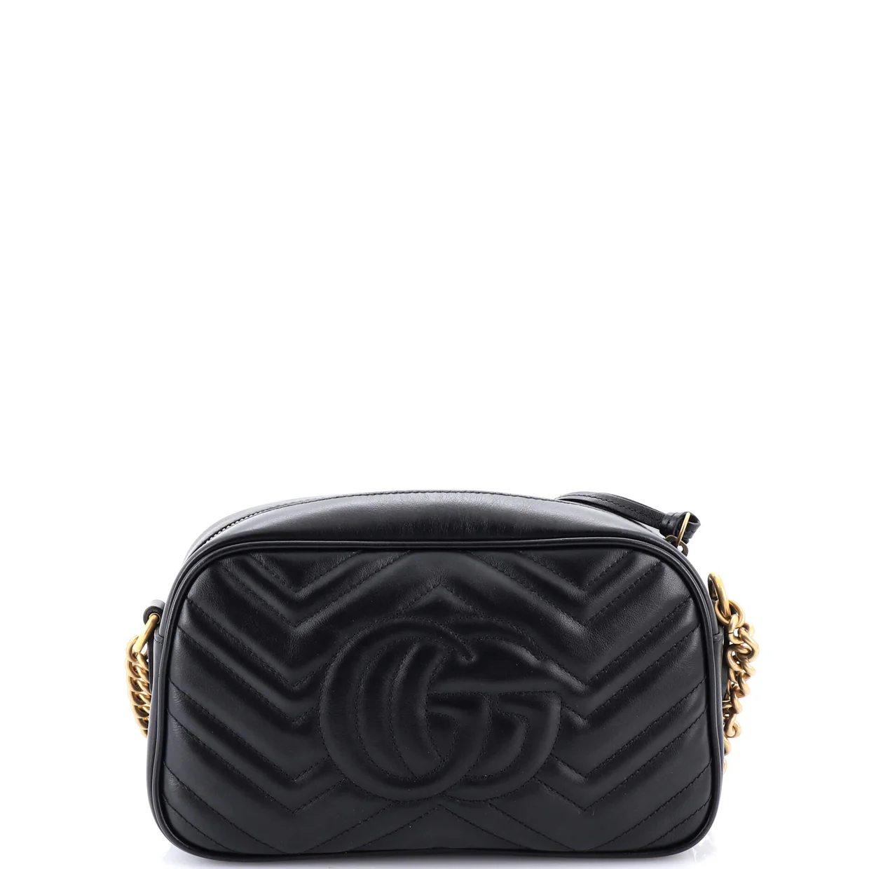 GG Marmont Shoulder Bag Matelasse Leather Small - Deep Luxury