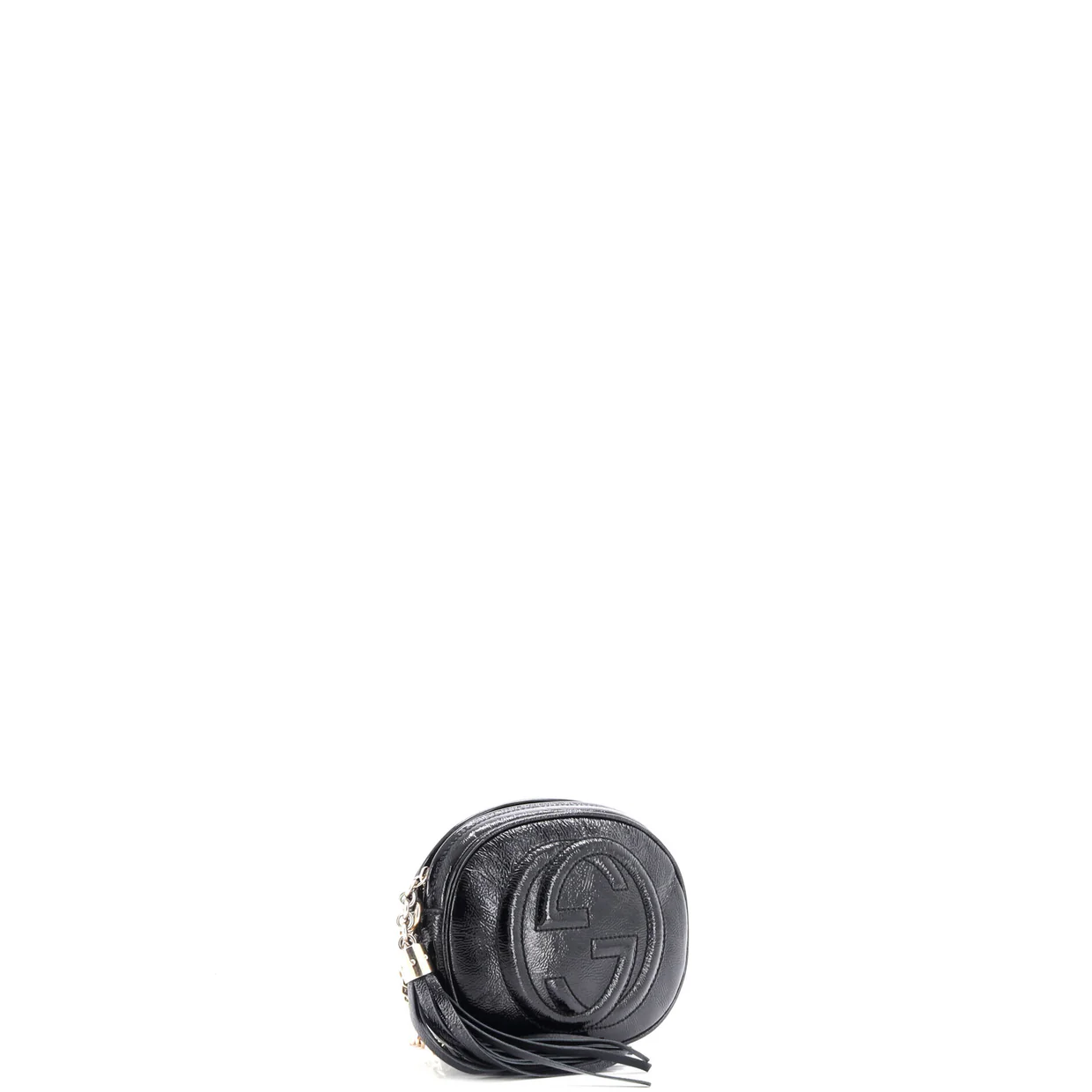 Soho Chain Bag Patent Mini - Deep Luxury