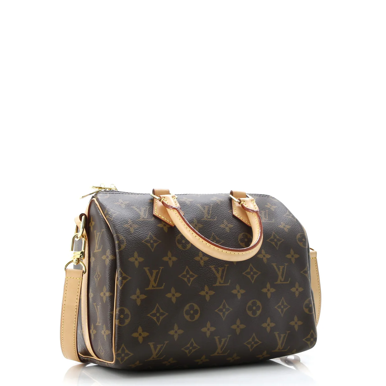 Speedy Bandouliere Bag Monogram Canvas 25 - Deep Luxury