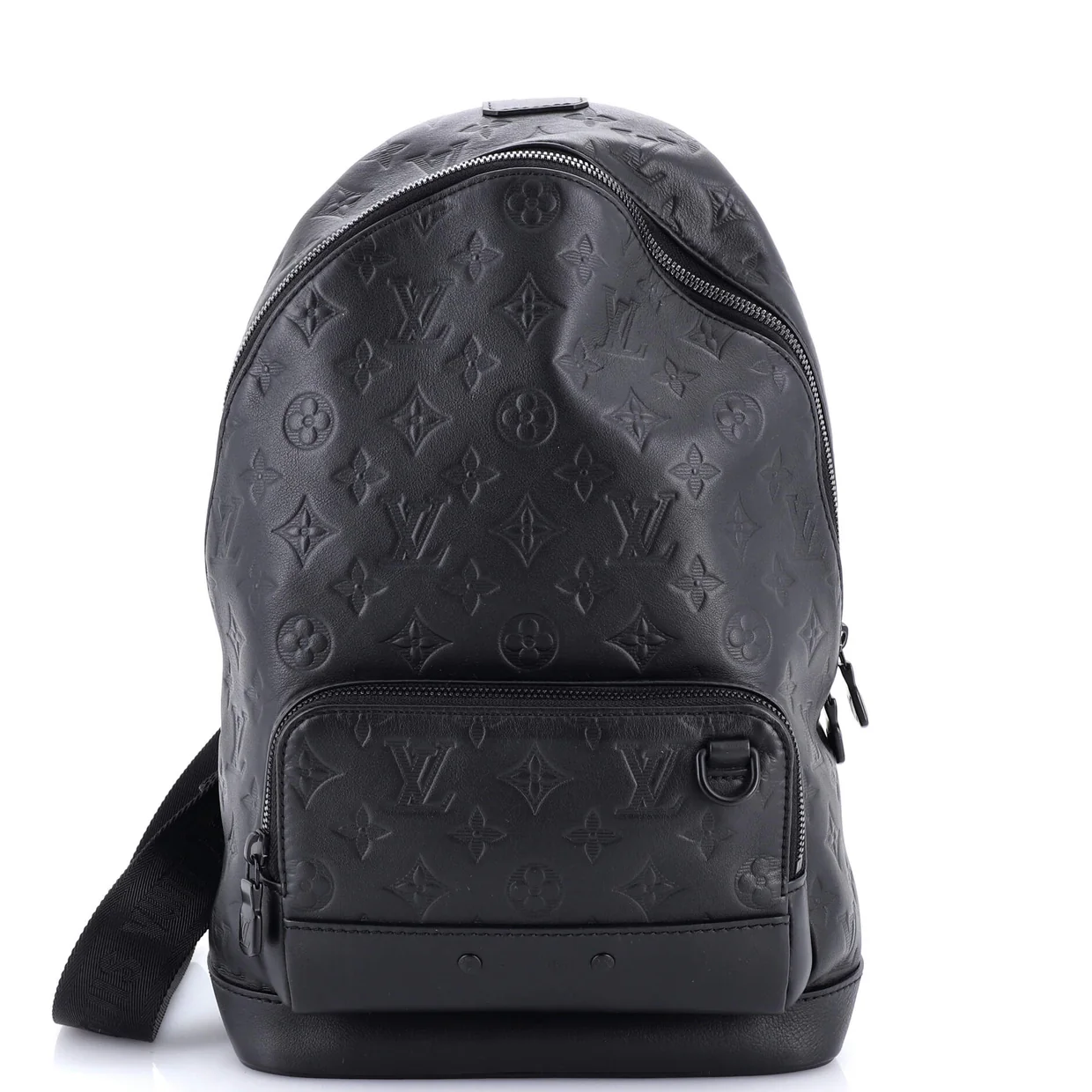 Racer Sling Bag Monogram Shadow Leather - Deep Luxury