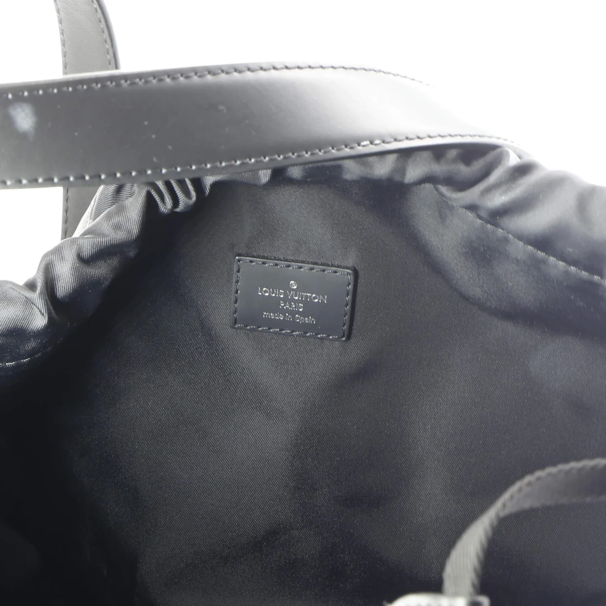 Cabas Light Drawstring Bag Monogram Eclipse Canvas - Deep Luxury