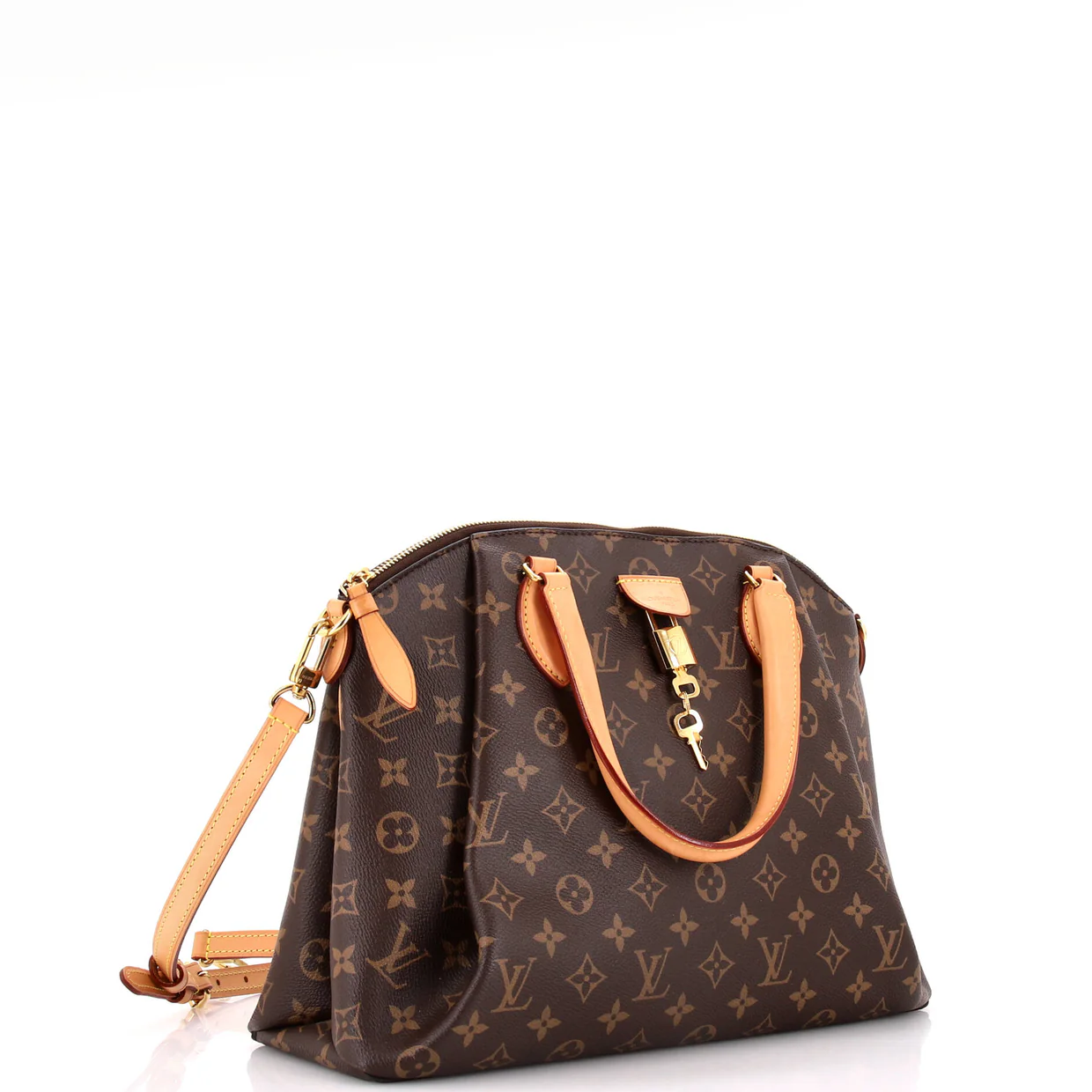 Rivoli Handbag Monogram Canvas MM - Deep Luxury