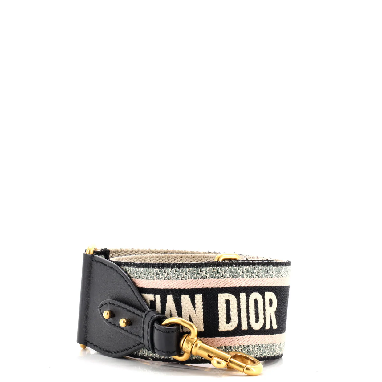 Logo Shoulder Strap Embroidered Canvas - Deep Luxury