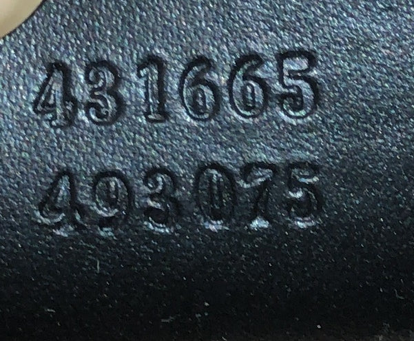 Sylvie Top Handle Bag Guccissima Leather with Applique Medium - Deep Luxury