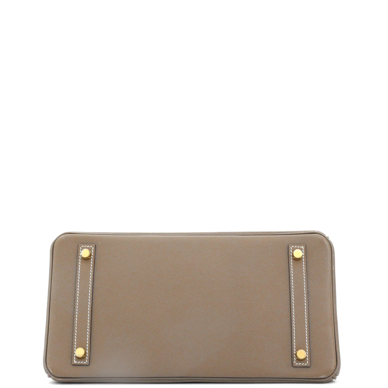 Birkin Handbag Grey Epsom with Gold Hardware 30 - Deep Luxury