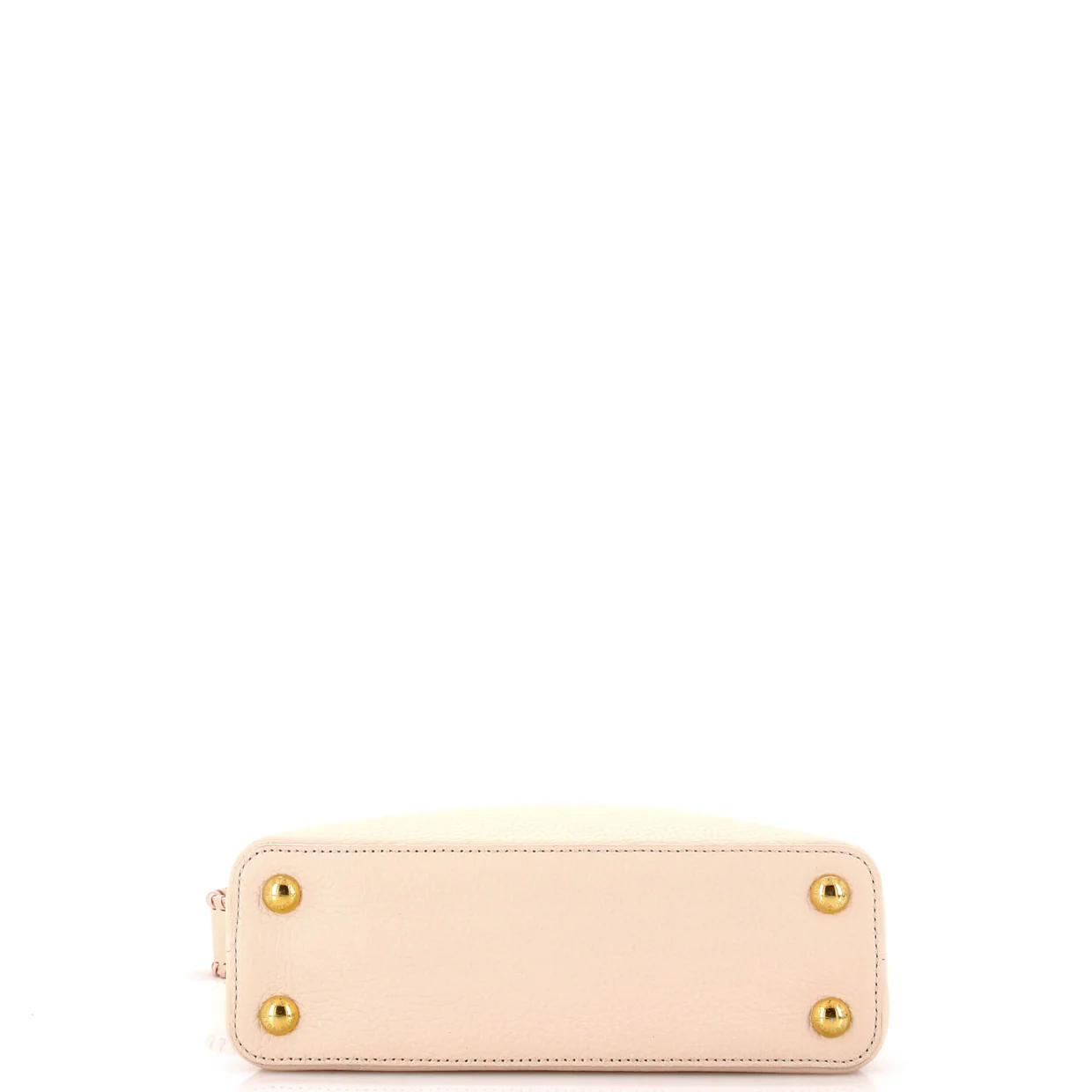 Capucines Bag Leather with Rainbow Braided Detail BB - Deep Luxury