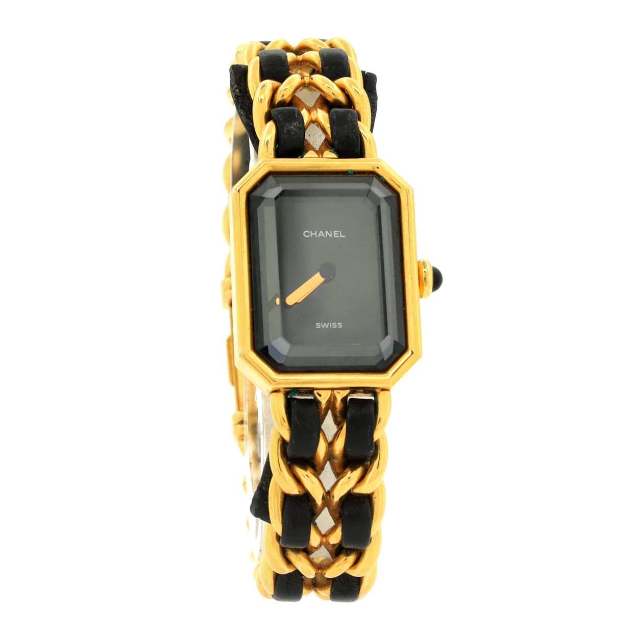 Premiere Rock Quartz Watch Plated Metal and Leather 20 - Deep Luxury
