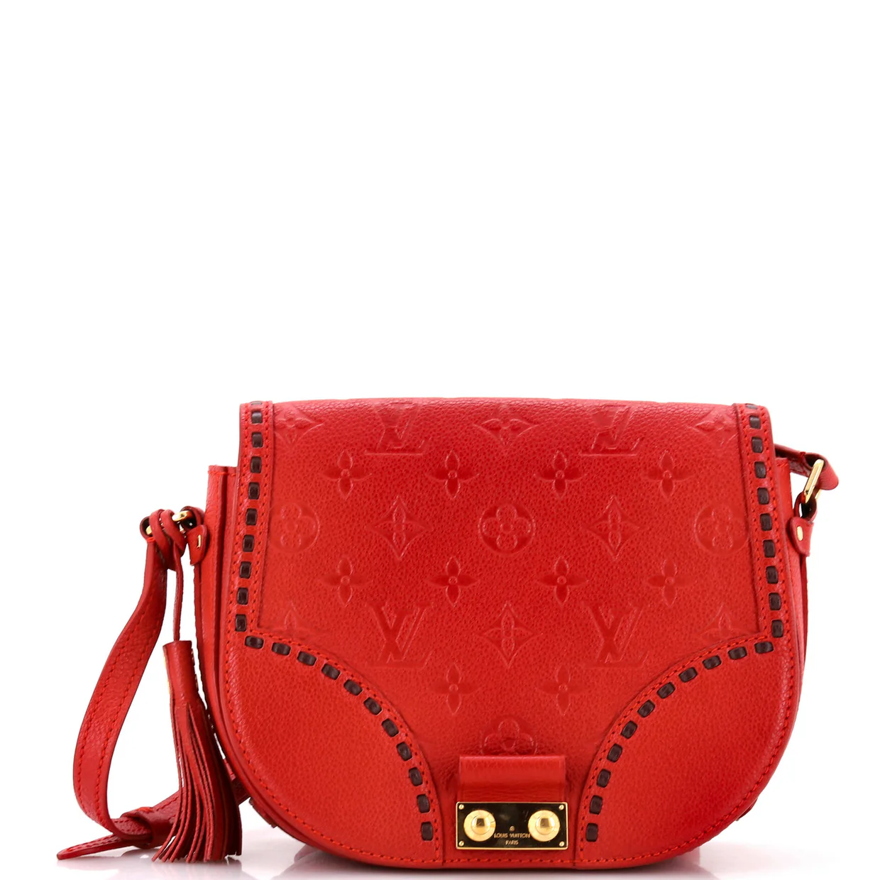 Junot Handbag Monogram Empreinte Leather - Deep Luxury