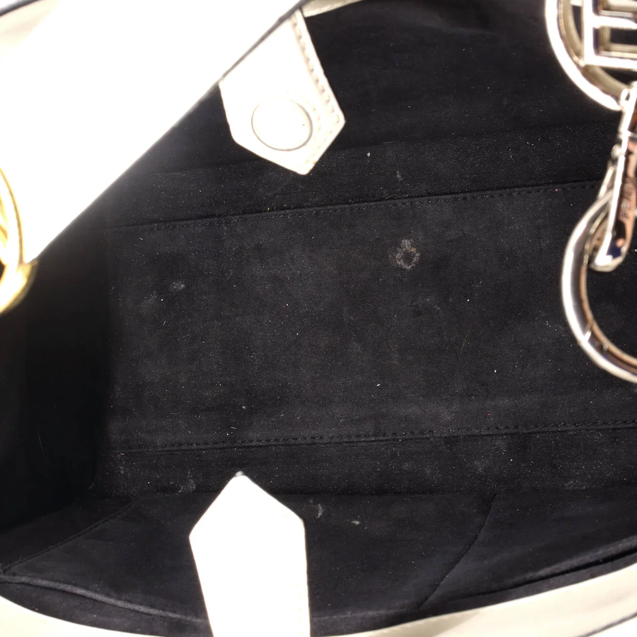 Runaway Bag Leather and Zucca Velvet Small - Deep Luxury