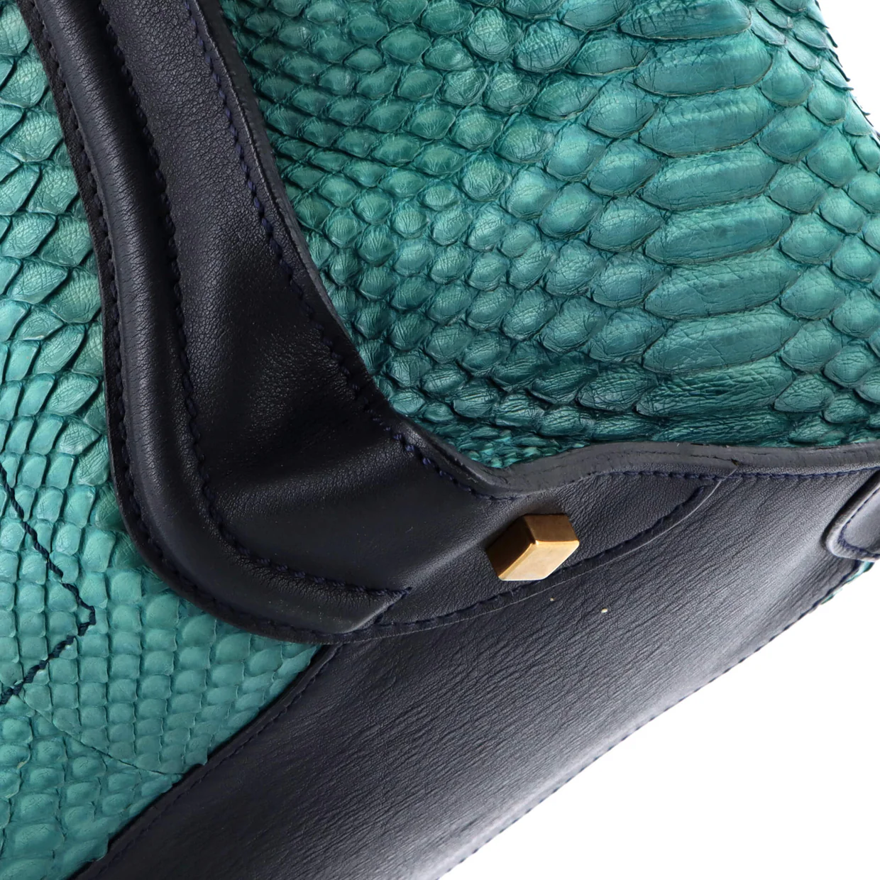 Luggage Bag Python Mini - Deep Luxury