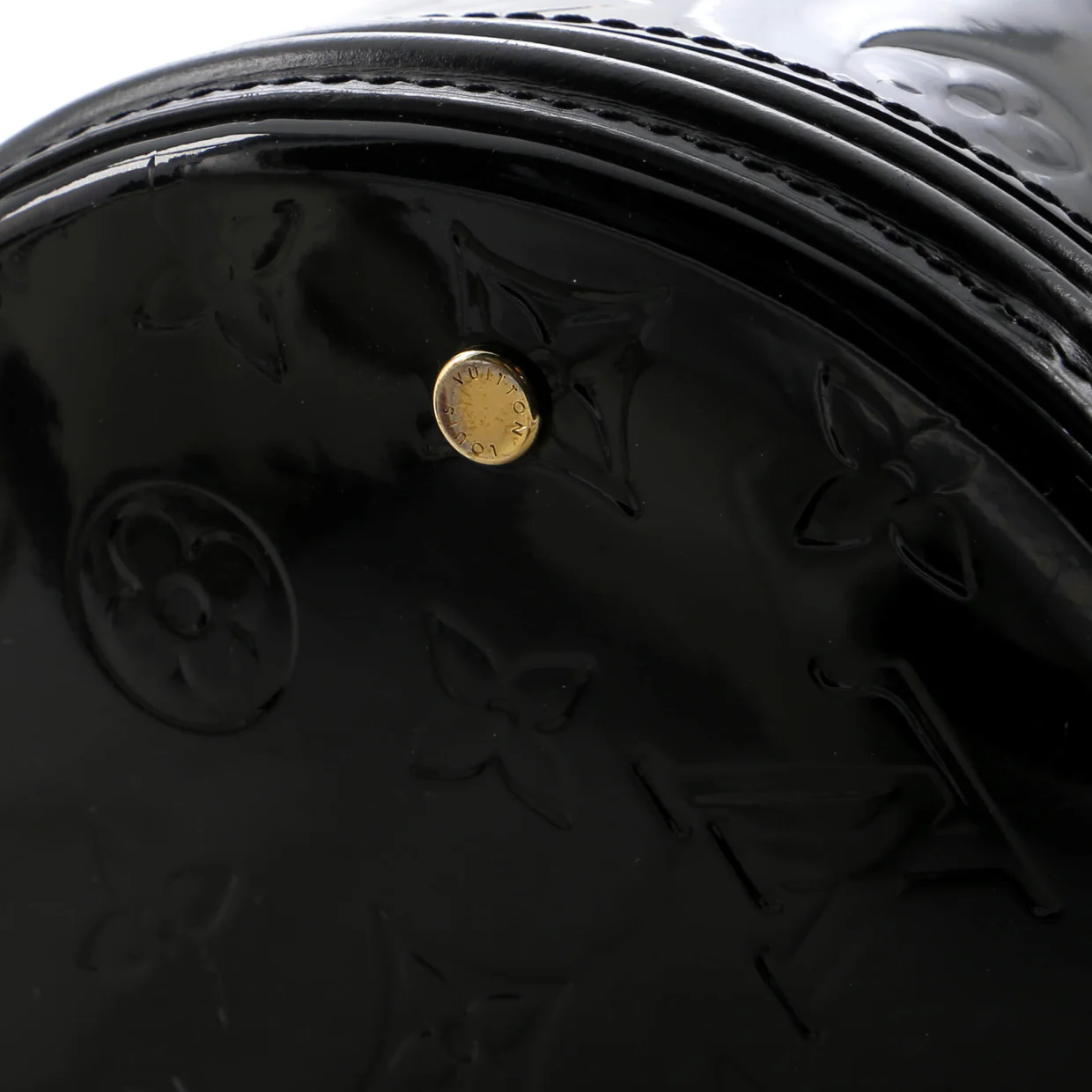 Cannes Handbag Monogram Vernis - Deep Luxury