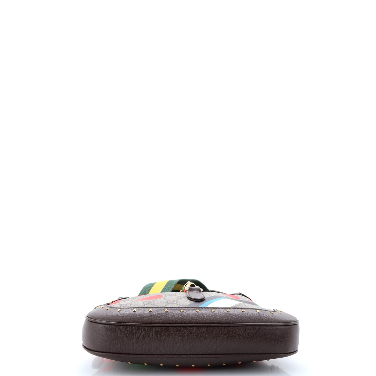 Jackie 1961 Hobo Studded Printed GG Coated Canvas Small - Deep Luxury