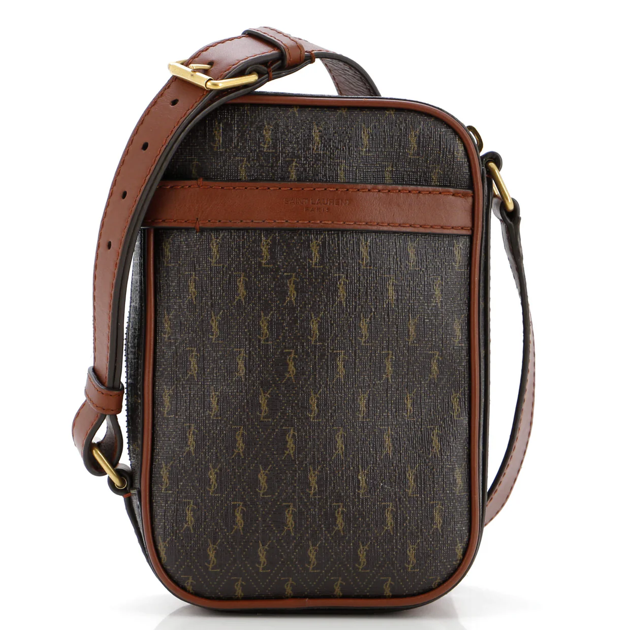 Le Monogramme Crossbody Pouch Monogram All Over Coated Canvas and Leather Small - Deep Luxury
