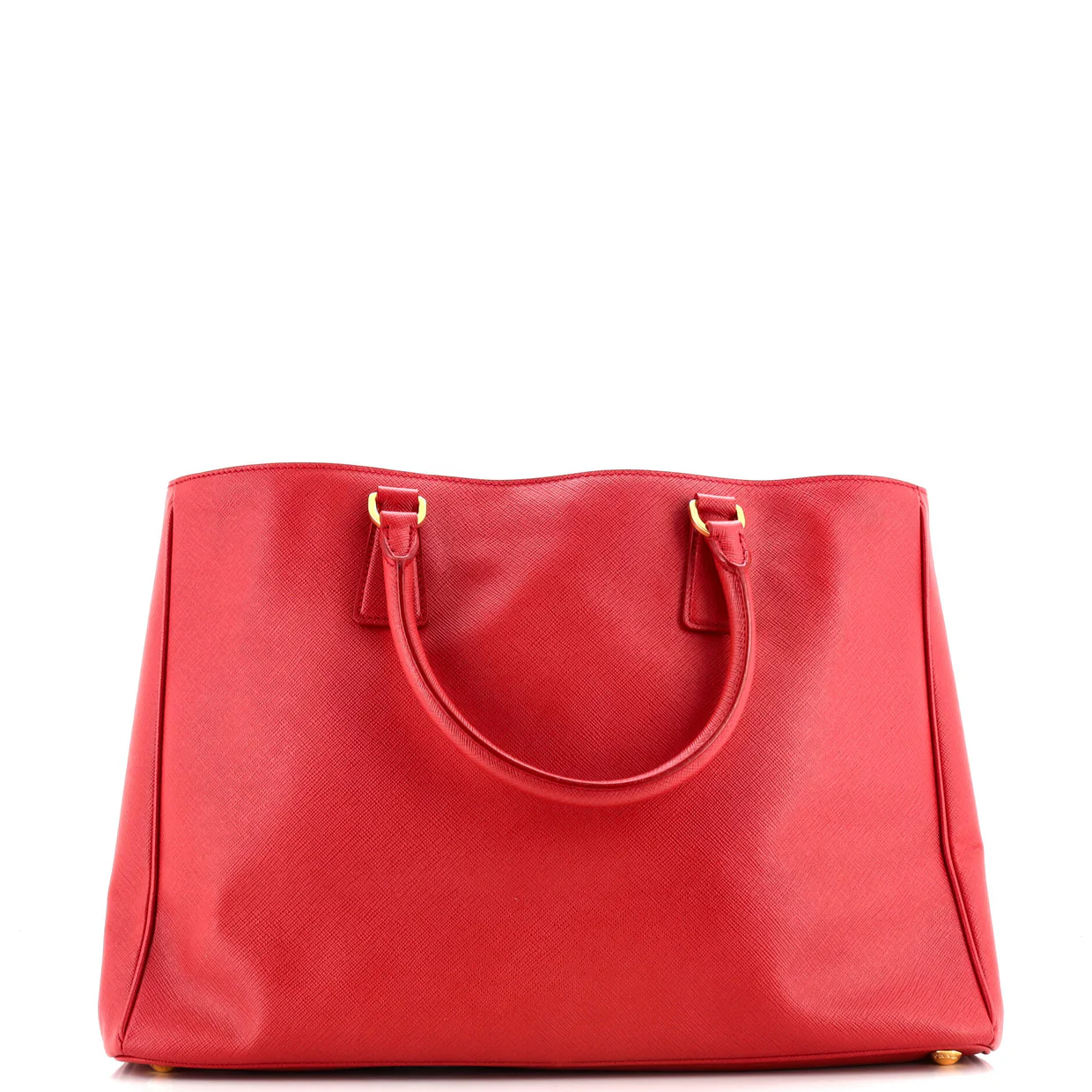 Lux Open Tote Saffiano Leather Large - Deep Luxury