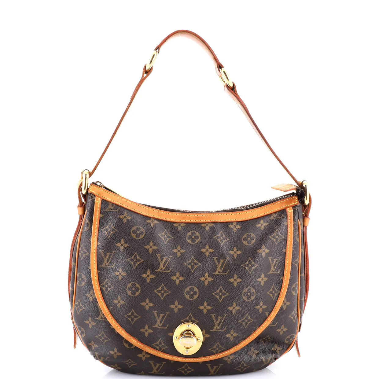 Tulum Handbag Monogram Canvas GM - Deep Luxury