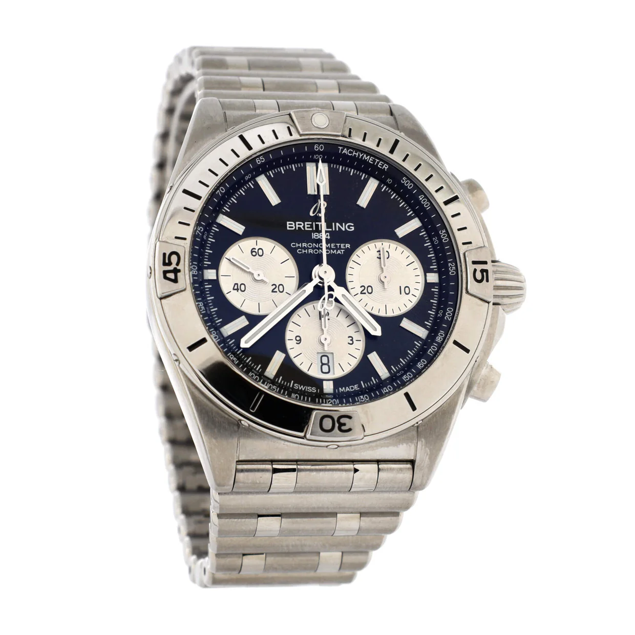 Chronomat B01 Chronograph Automatic Watch Stainless Steel 42 - Deep Luxury