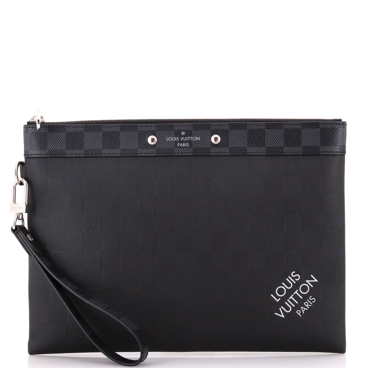 Pochette To Go Damier Infini Leather - Deep Luxury