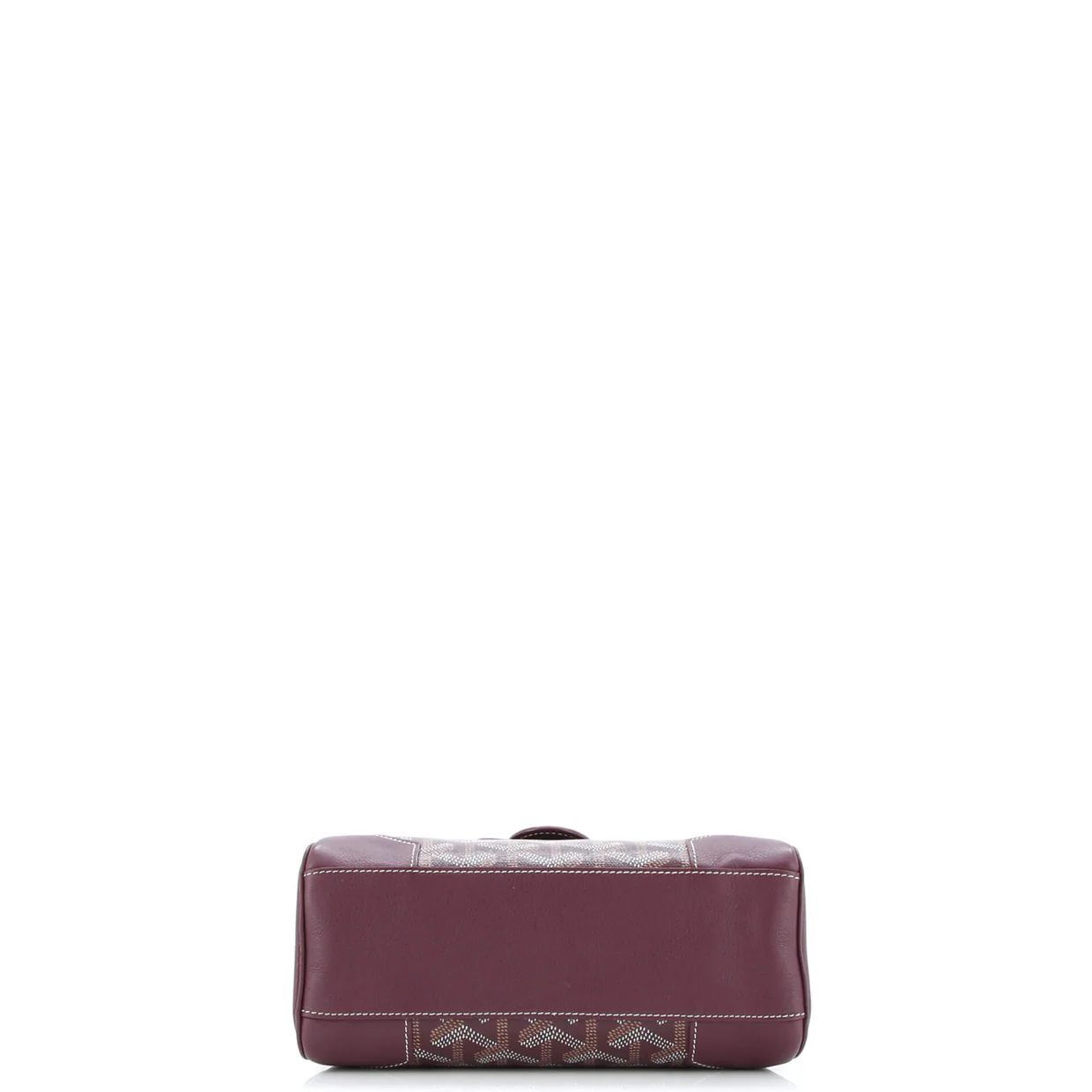 Saigon Top Handle Bag Coated Canvas with Leather Mini - Deep Luxury