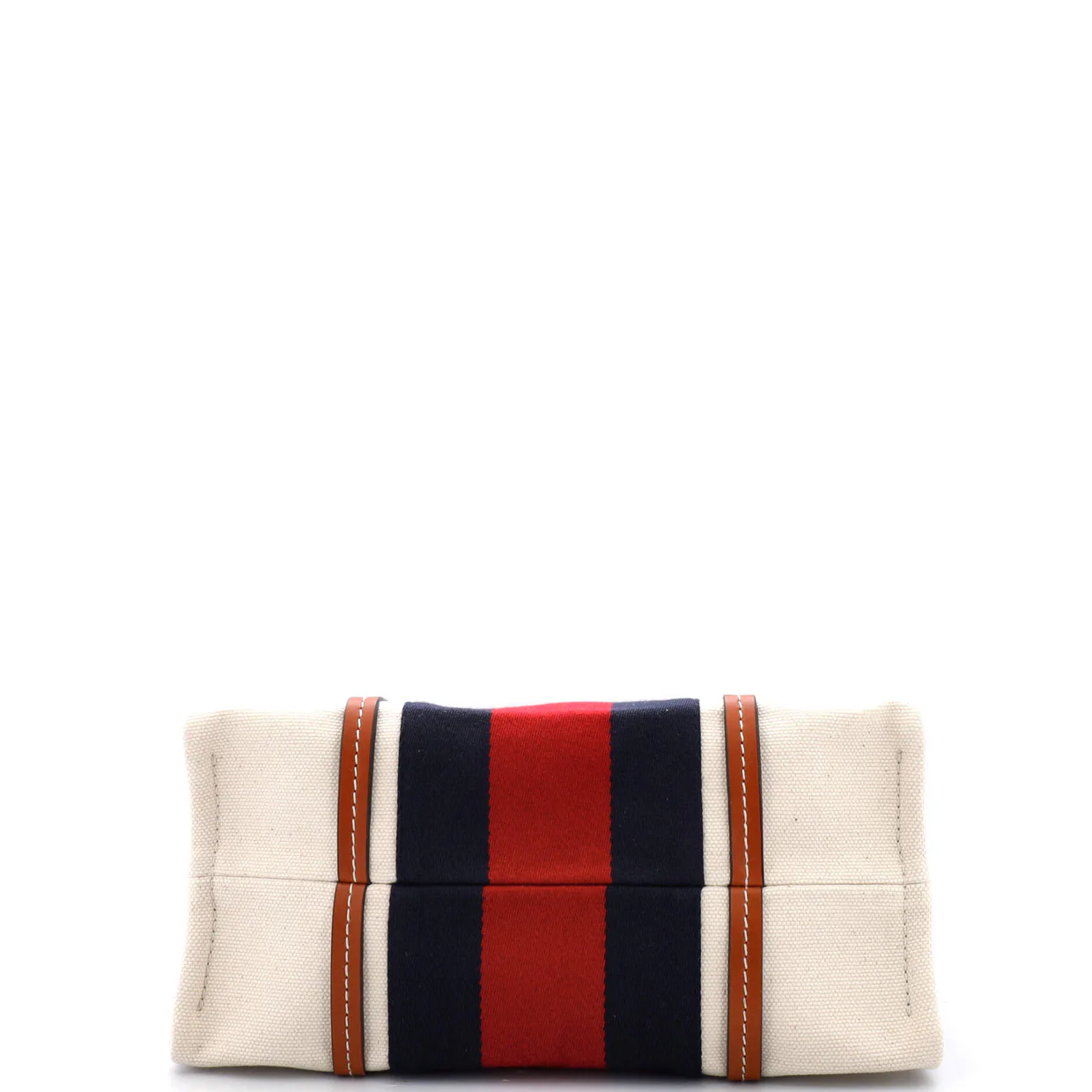 Interlocking G Web Tote Canvas Small - Deep Luxury