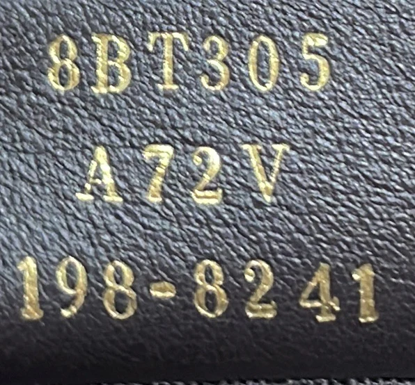 Upside Down Bag Zucca Embossed Leather - Deep Luxury